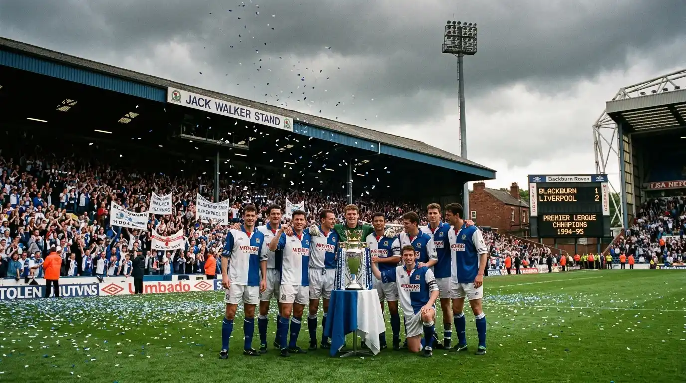 Blackburn Rovers Campeón 1995: El Título que Rompió 81 Años de Espera