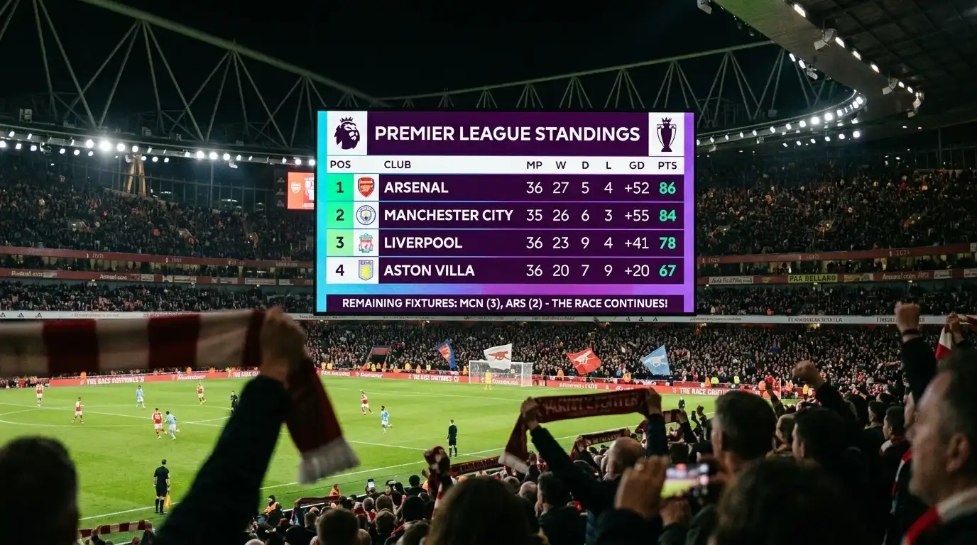 Puntos para Ganar la Premier League: Del Récord al Mínimo Histórico